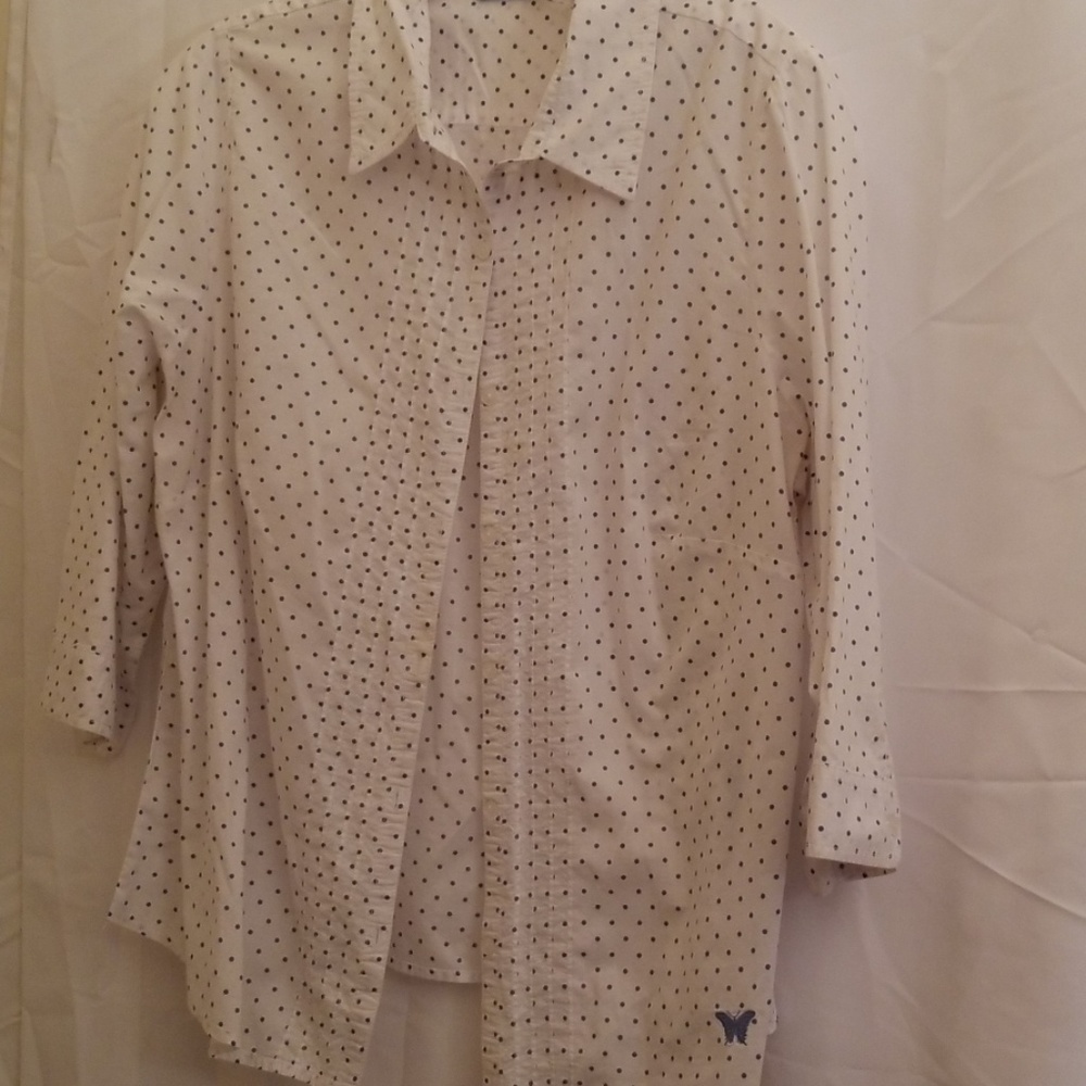 Avenue Polka Dot Top
